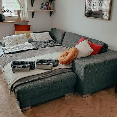 Appartamento Przestronny Apartament W Centrum Varsavia Esterno foto